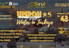 Umroh Bintang 5 Plus Winter in Turkiye