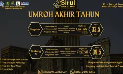 Umroh Reguler  Bintang 5 Akhir Tahun