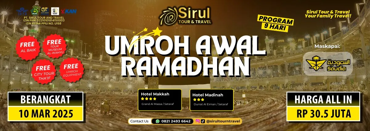 UMRAH RAMADHAN EARLY